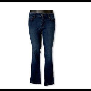 Level 99 Lily Cropped Skinny Straight Dark Wash 29